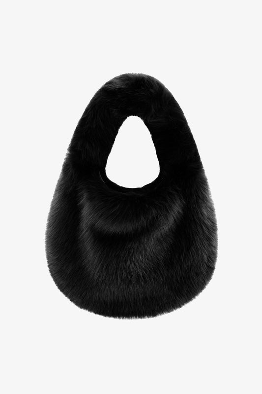 BONNIE | Sac hobo en fausse fourrure