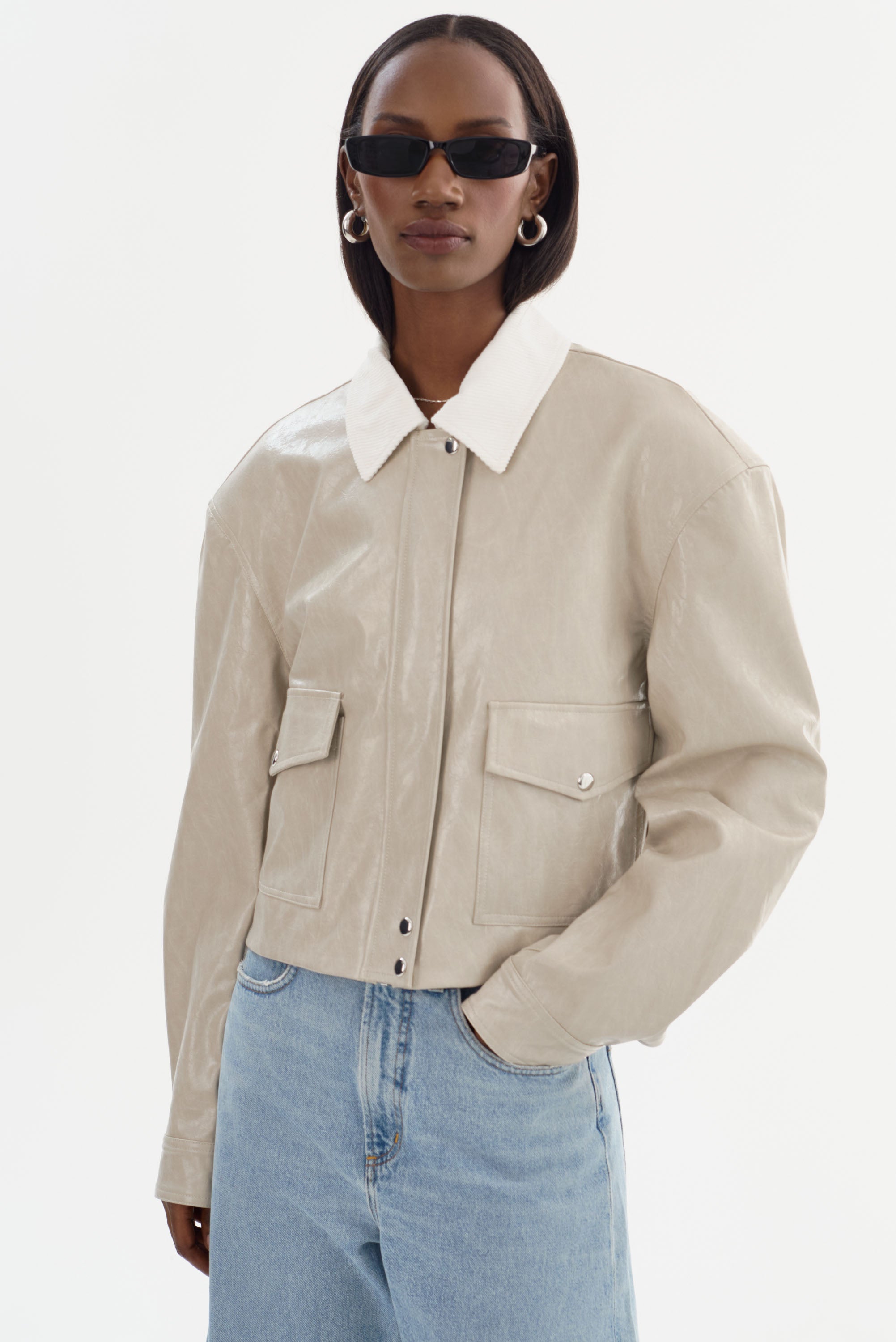BRAYLIN | Veste en faux cuir