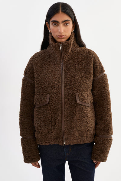 BRENNA | Sherpa Jacket
