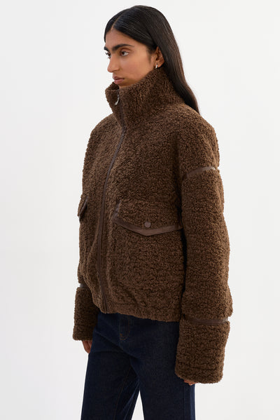 BRENNA | Sherpa Jacket