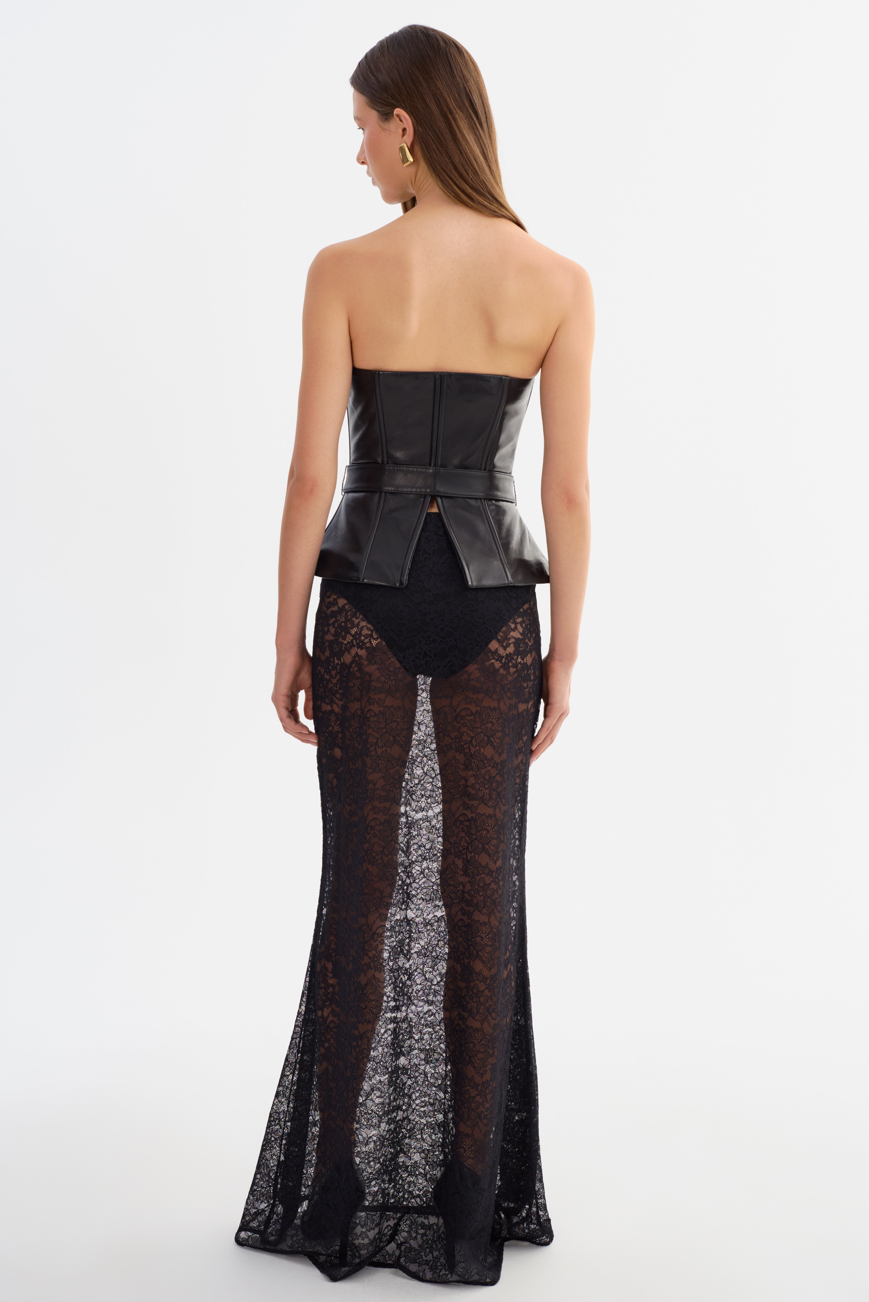 CALA | Belted Leather Bustier