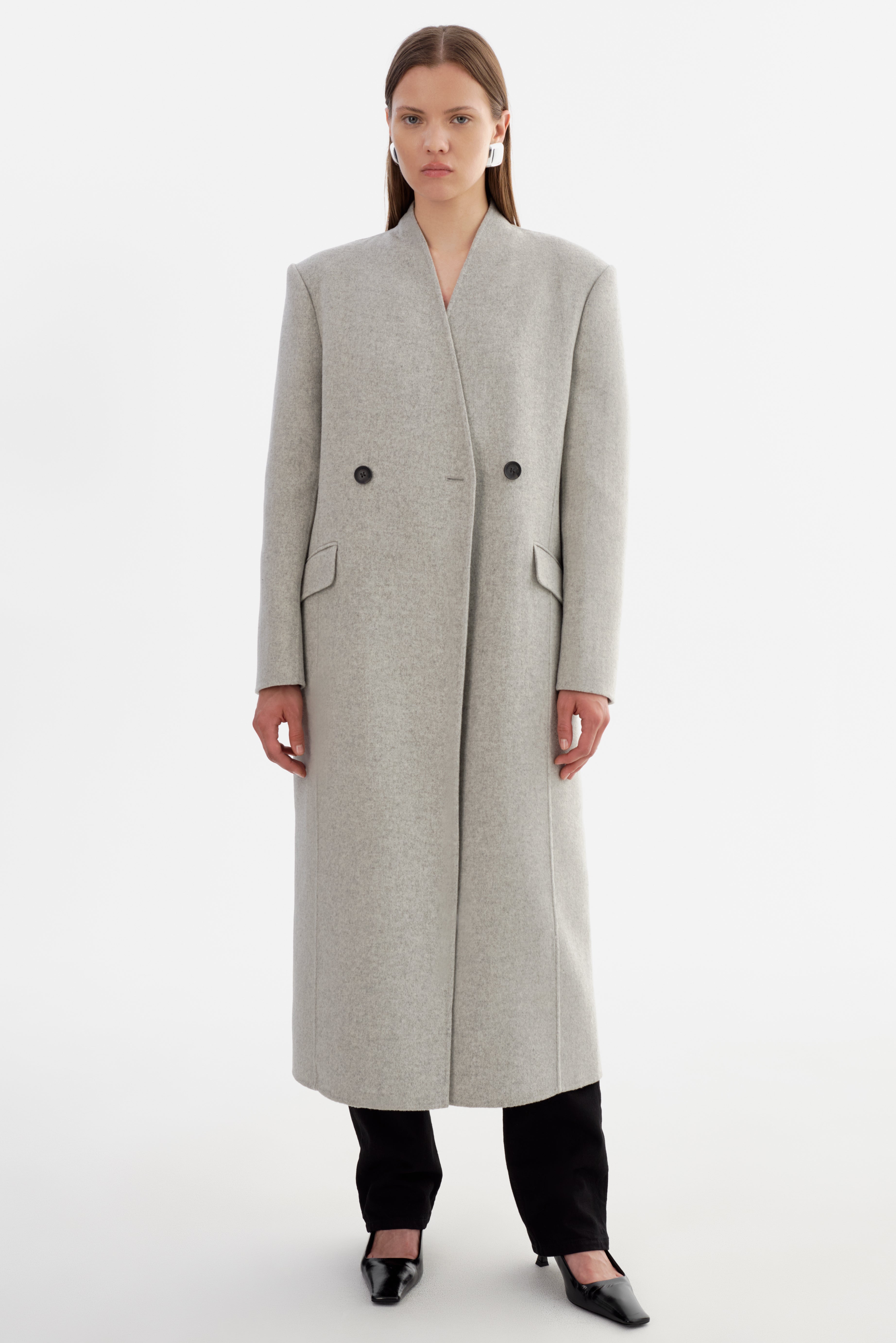 CALLIE | Manteau en laine double face