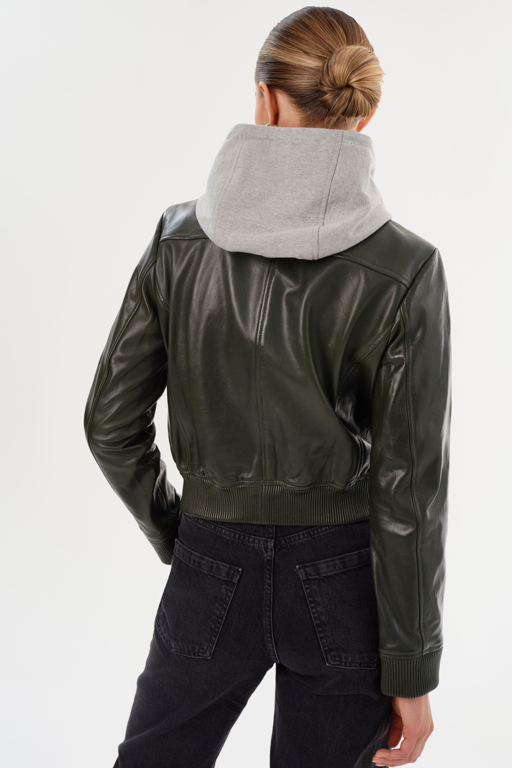 CANDACE | Blouson aviateur en cuir