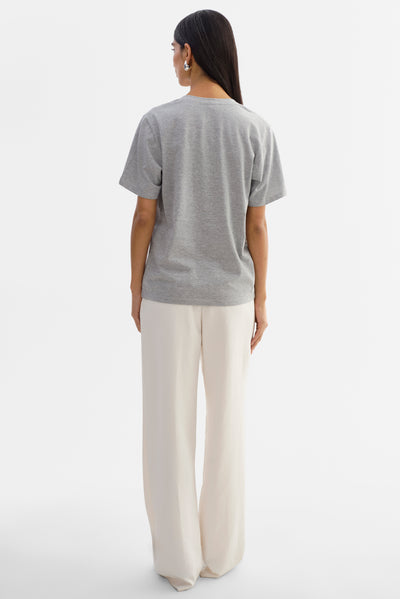 CECILIA | Deep V-neck Tee