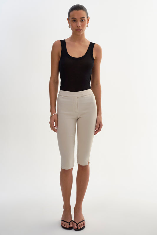 CELINE | Capri en sergé extensible