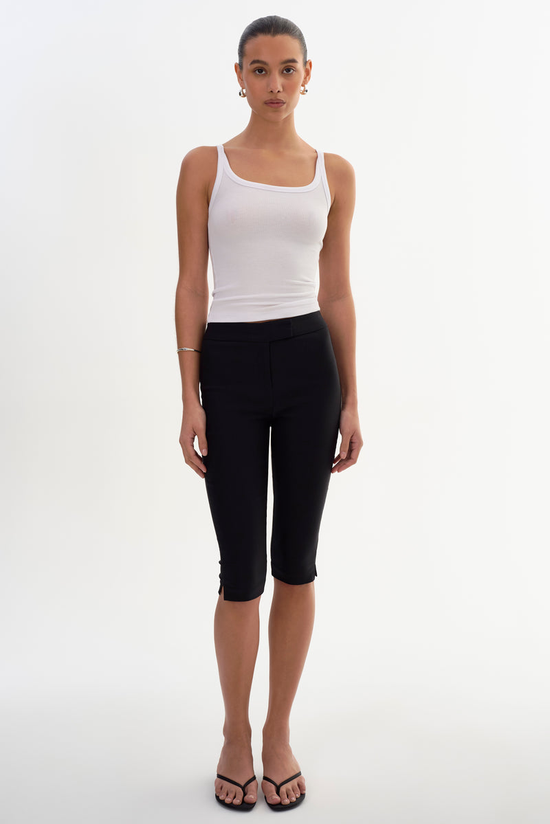 Stretch Twill Capri