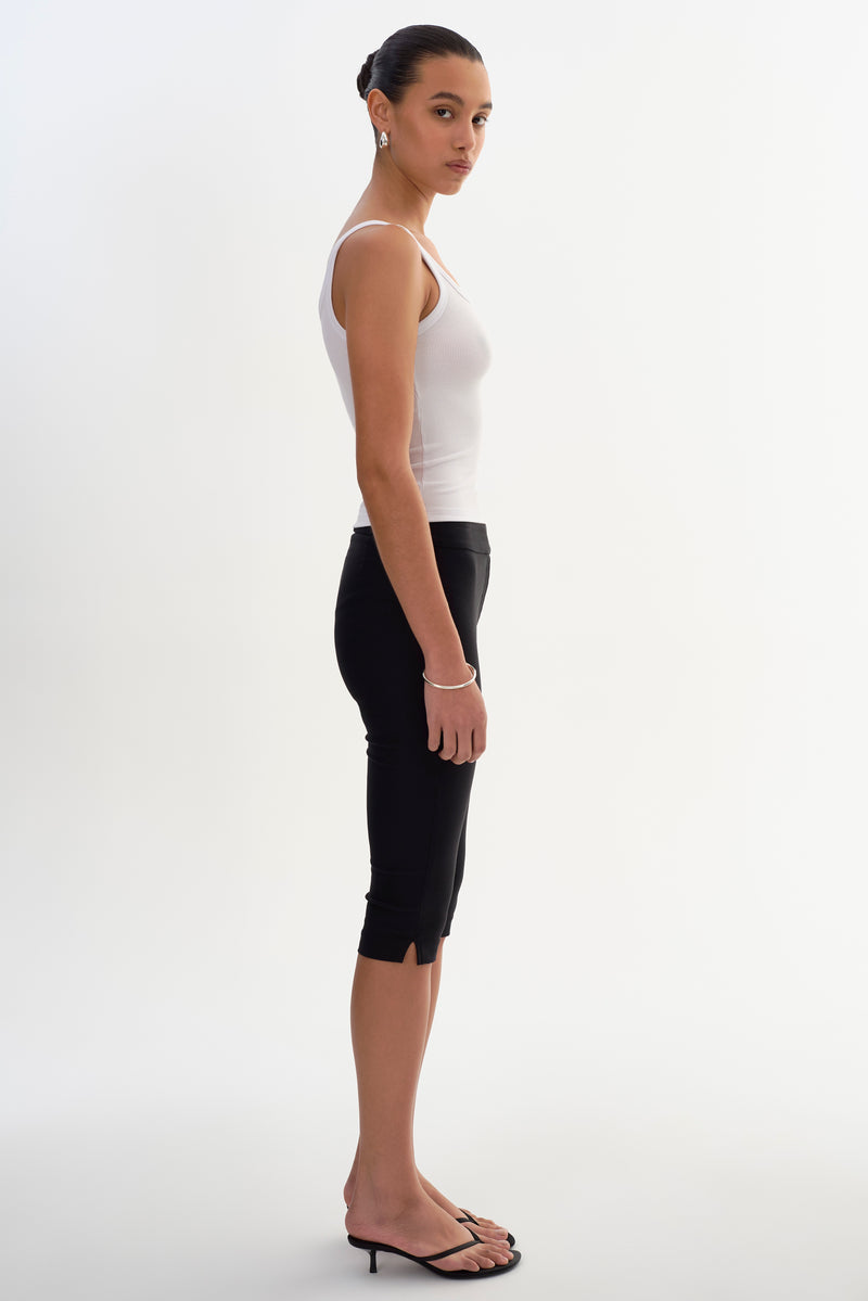 Stretch Twill Capri