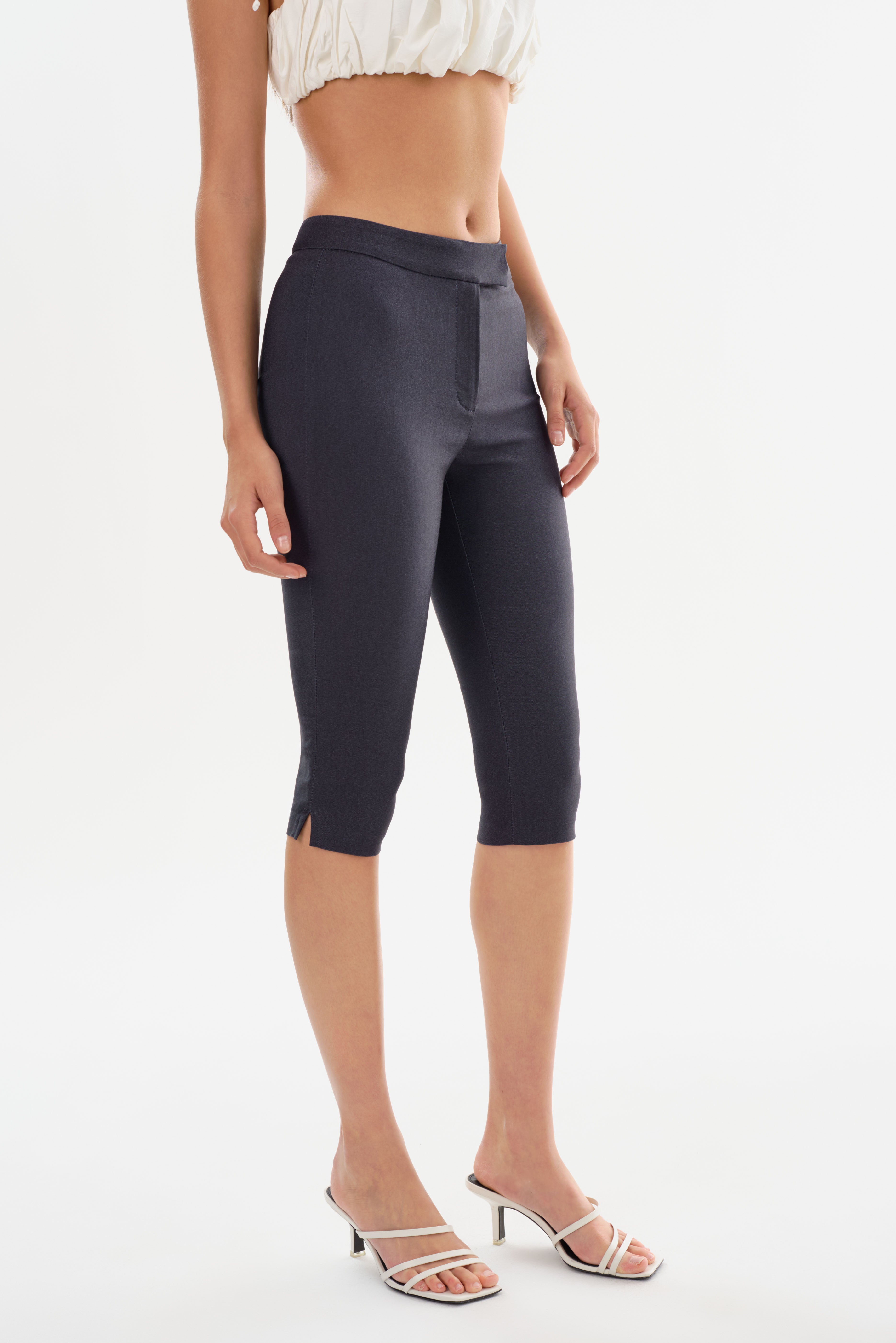 CELINE | Capri en sergé extensible