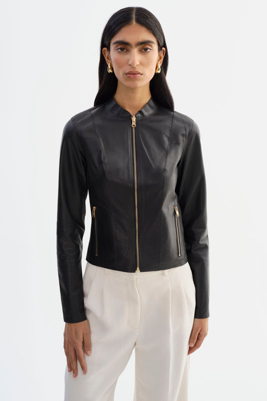 CHAPIN | Bomber réversible en cuir