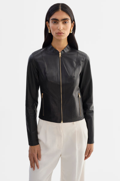 CHAPIN | Reversible Leather Bomber