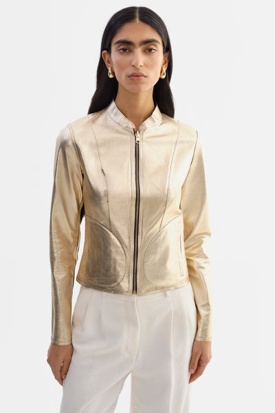 CHAPIN | Reversible Leather Bomber