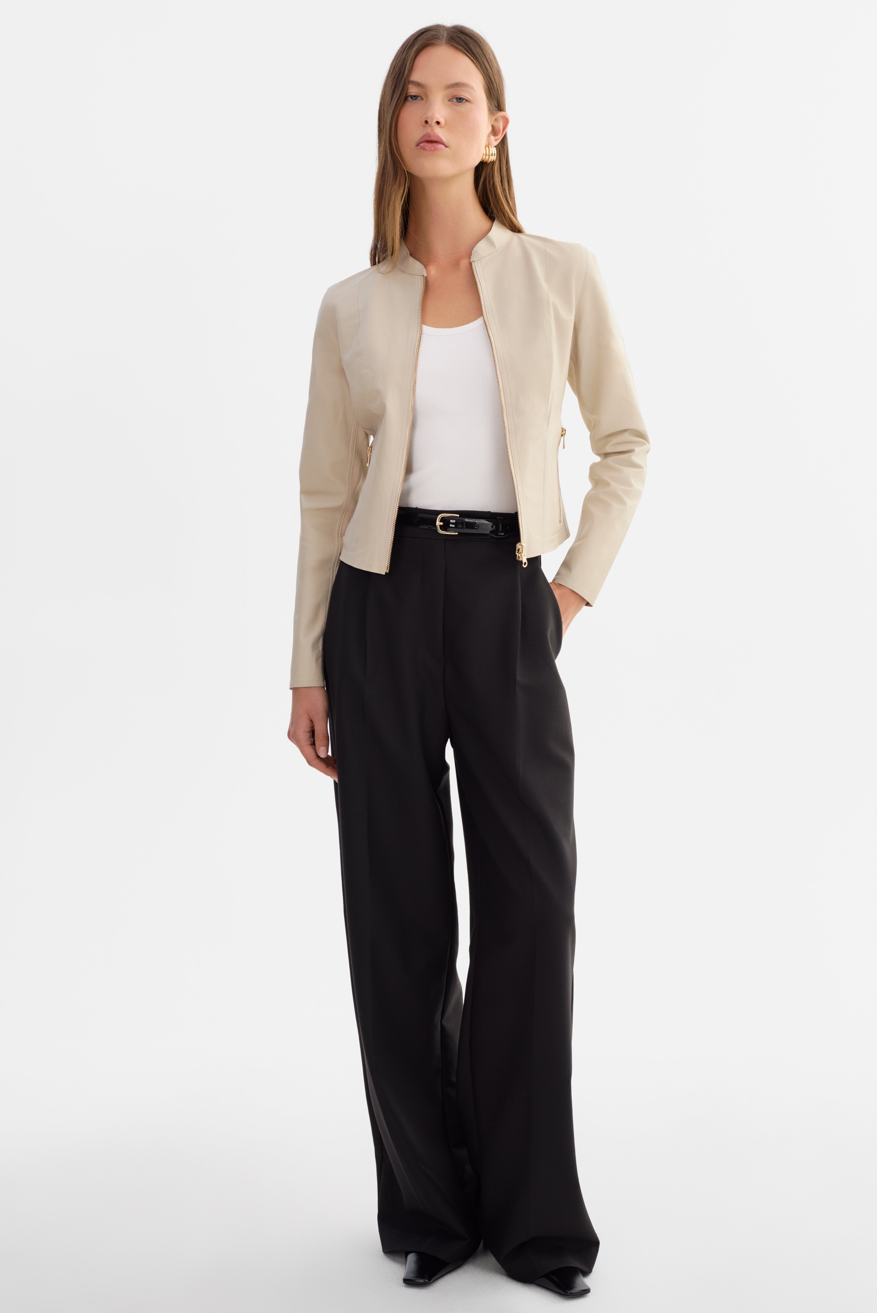 CHAPIN | Bomber réversible en cuir