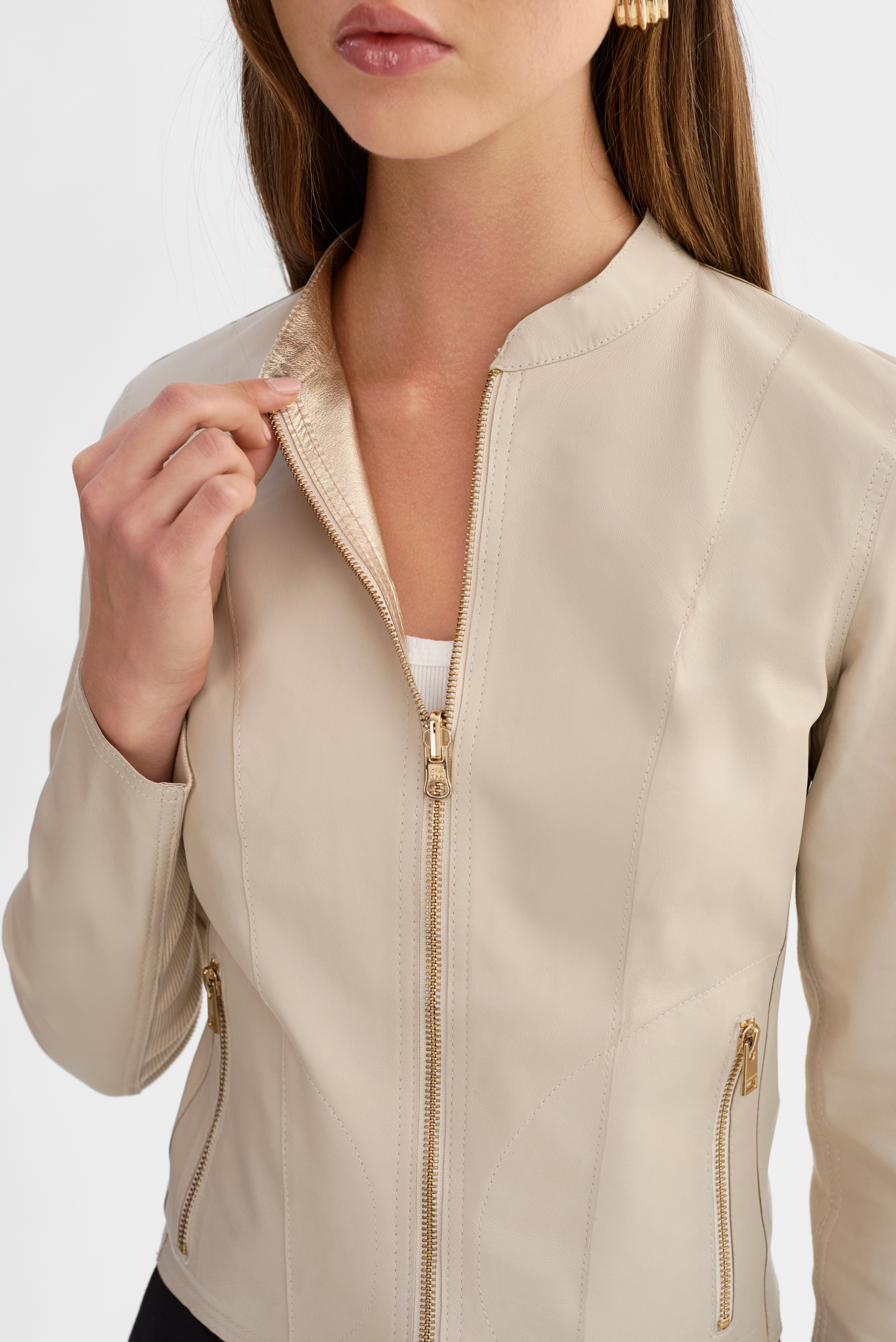 CHAPIN | Bomber réversible en cuir