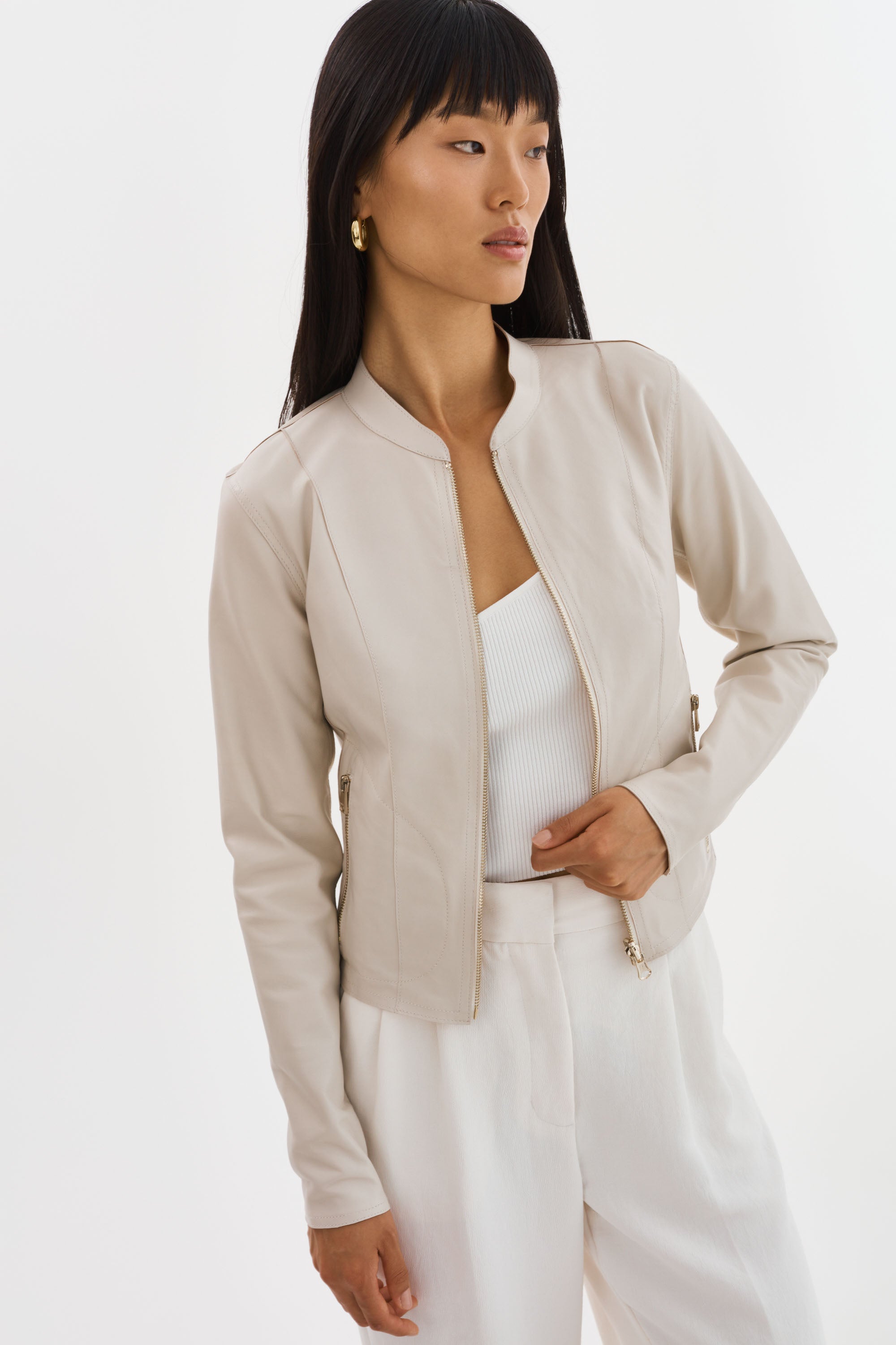 CHAPIN | Reversible Leather Bomber
