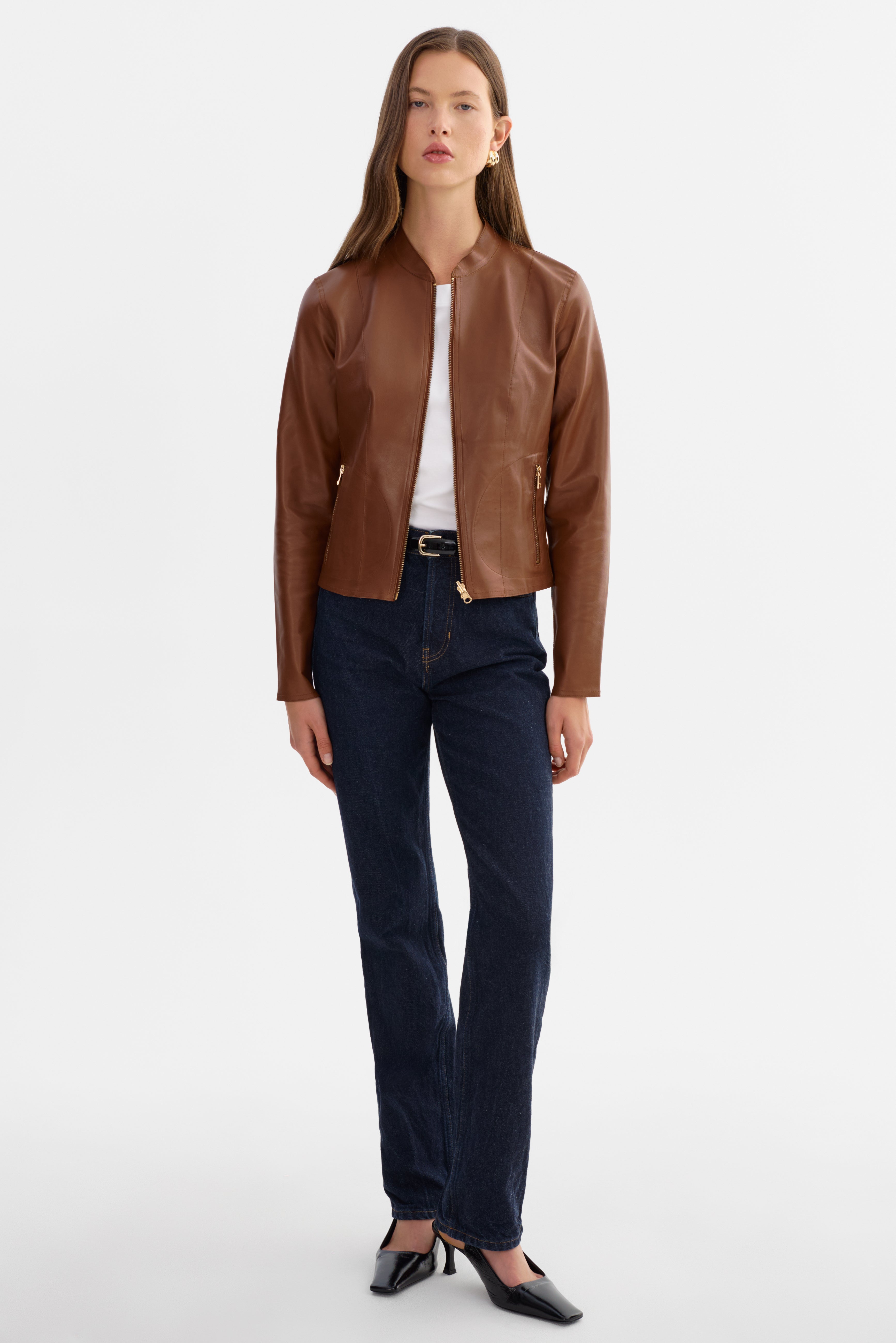 CHAPIN | Bomber réversible en cuir