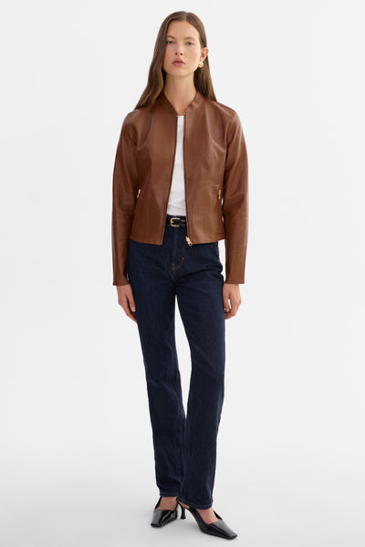 CHAPIN | Reversible Leather Bomber