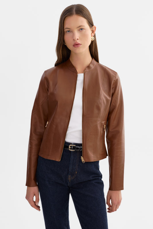 CHAPIN | Reversible Leather Bomber