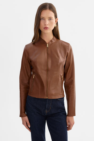 CHAPIN | Reversible Leather Bomber