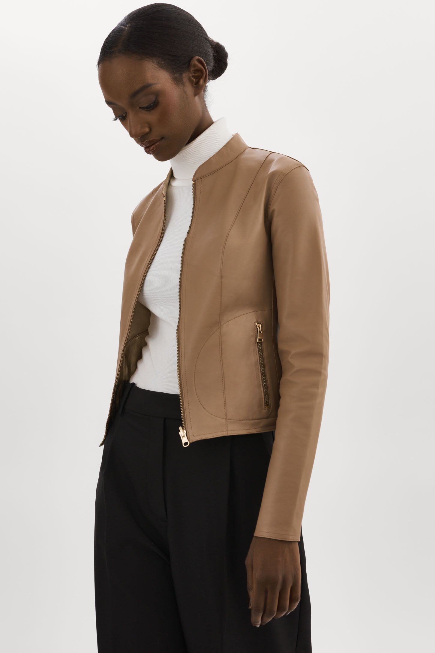 CHAPIN | Bomber réversible en cuir