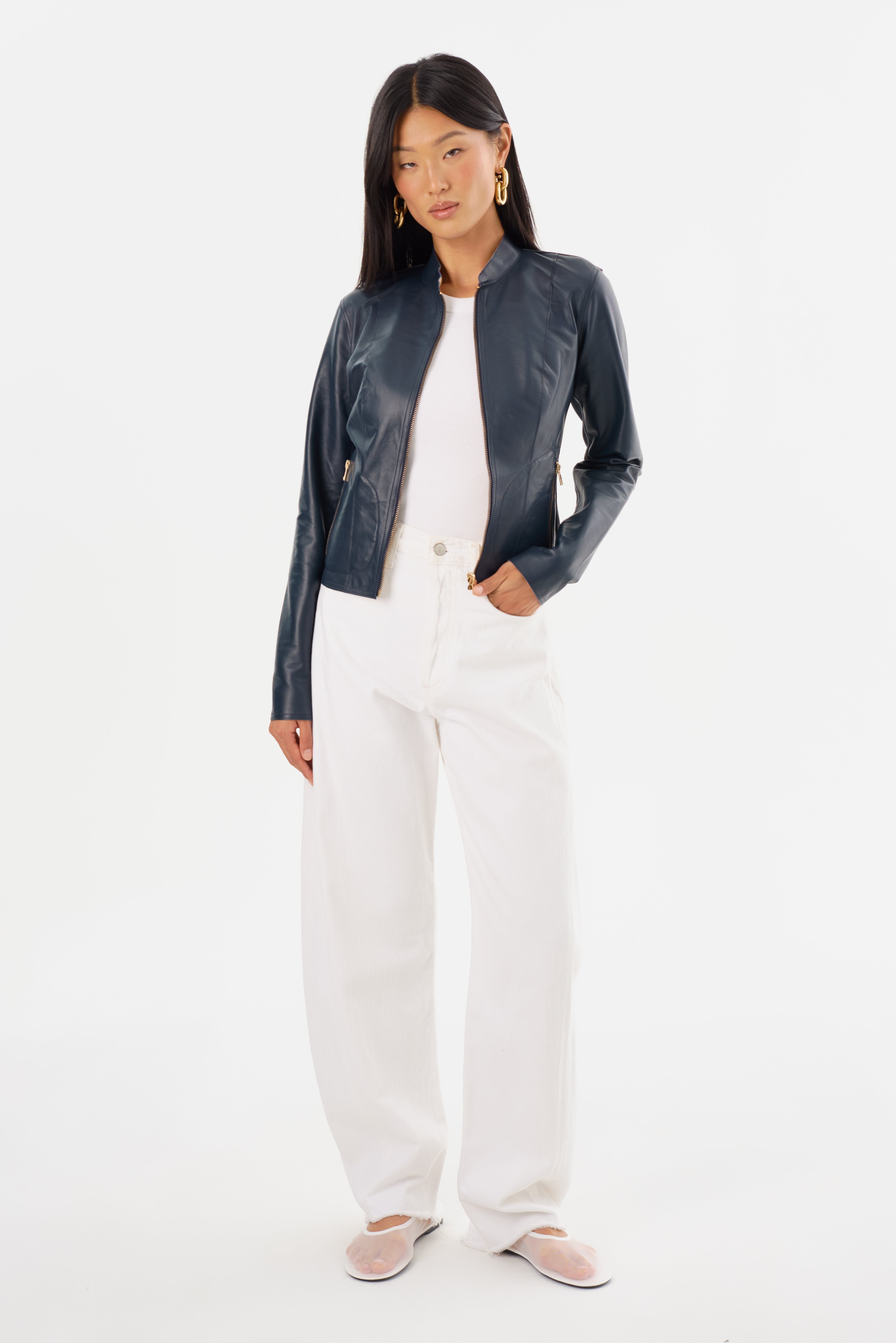 CHAPIN | Bomber réversible en cuir
