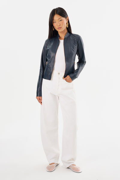 CHAPIN | Reversible Leather Bomber
