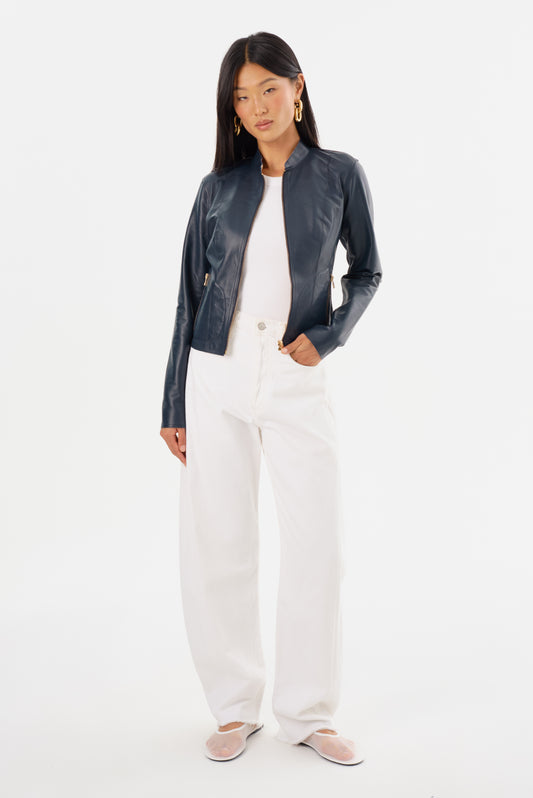 CHAPIN | Bomber réversible en cuir