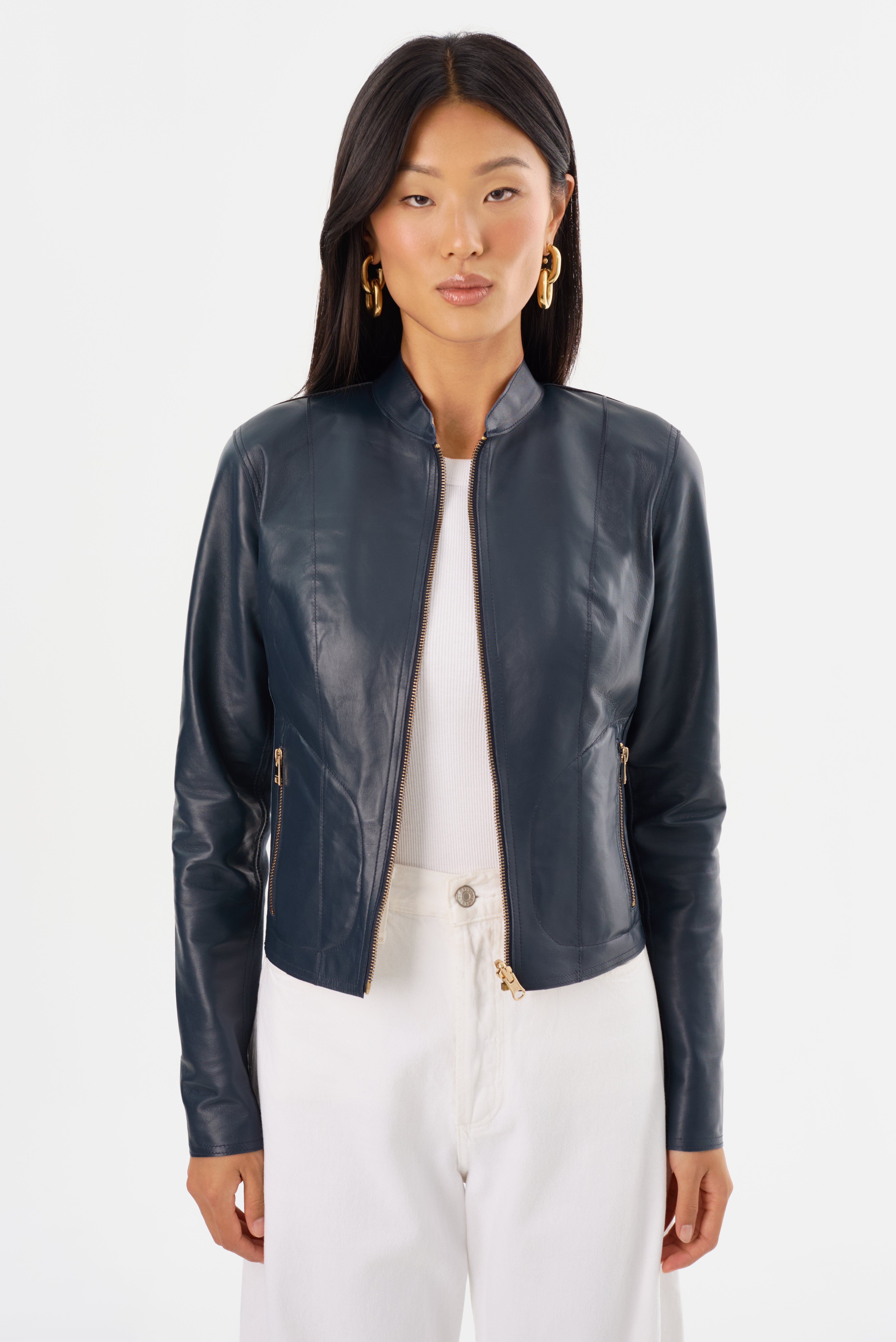 CHAPIN | Bomber réversible en cuir