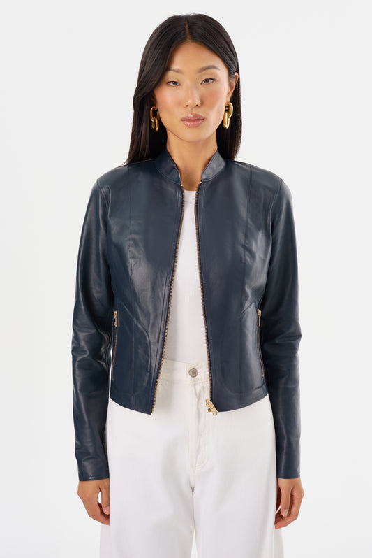 CHAPIN | Reversible Leather Bomber