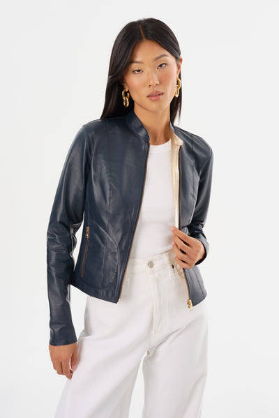 CHAPIN | Reversible Leather Bomber