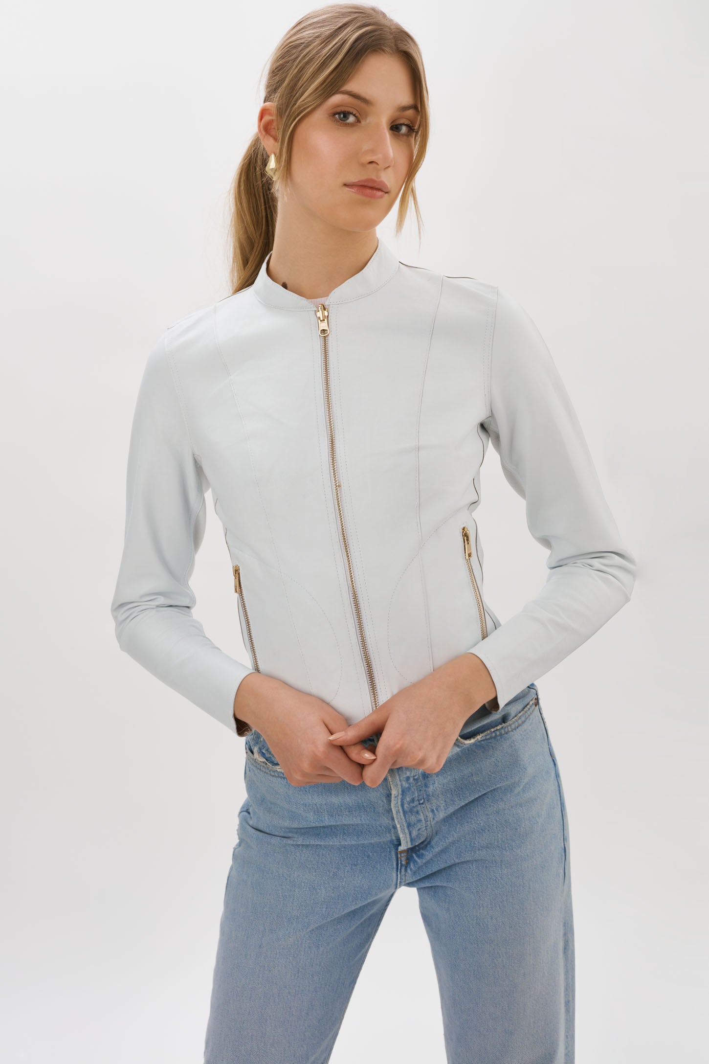 CHAPIN | Bomber réversible en cuir