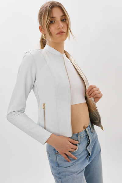 CHAPIN | Reversible Leather Bomber