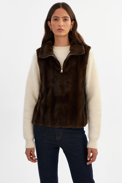 CHAYA | Faux Fur Gilet