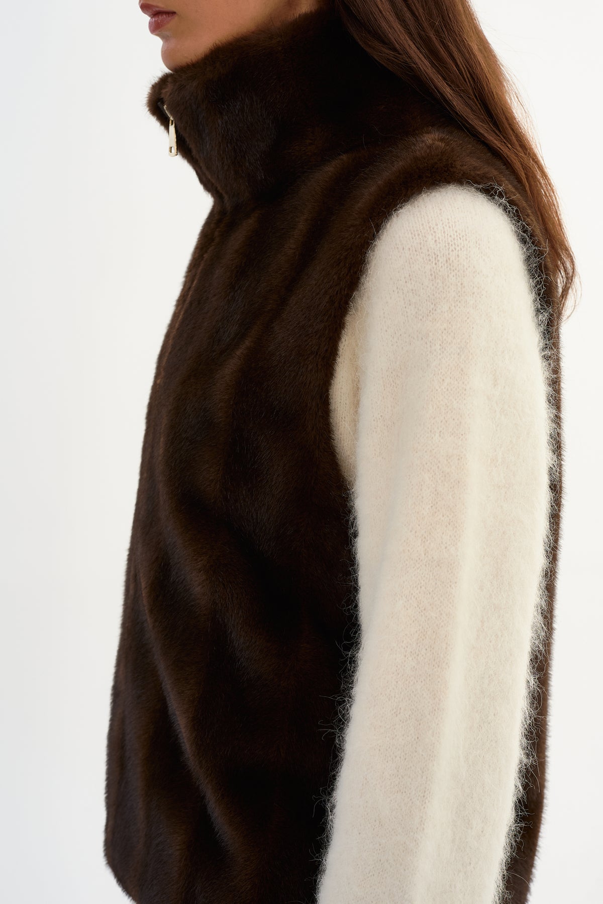 CHAYA | Faux Fur Gilet