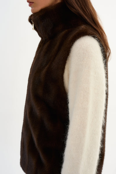CHAYA | Faux Fur Gilet