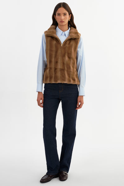 CHAYA | Faux Fur Gilet
