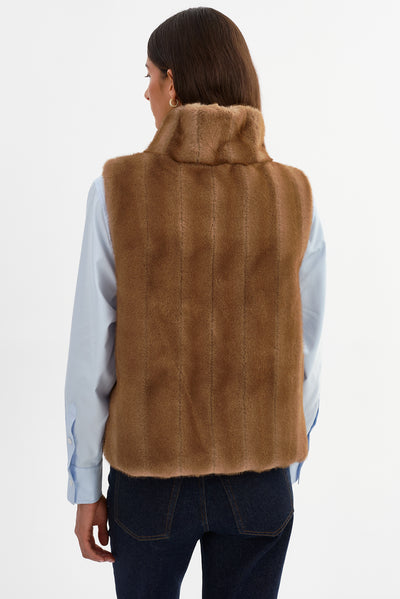 CHAYA | Faux Fur Gilet