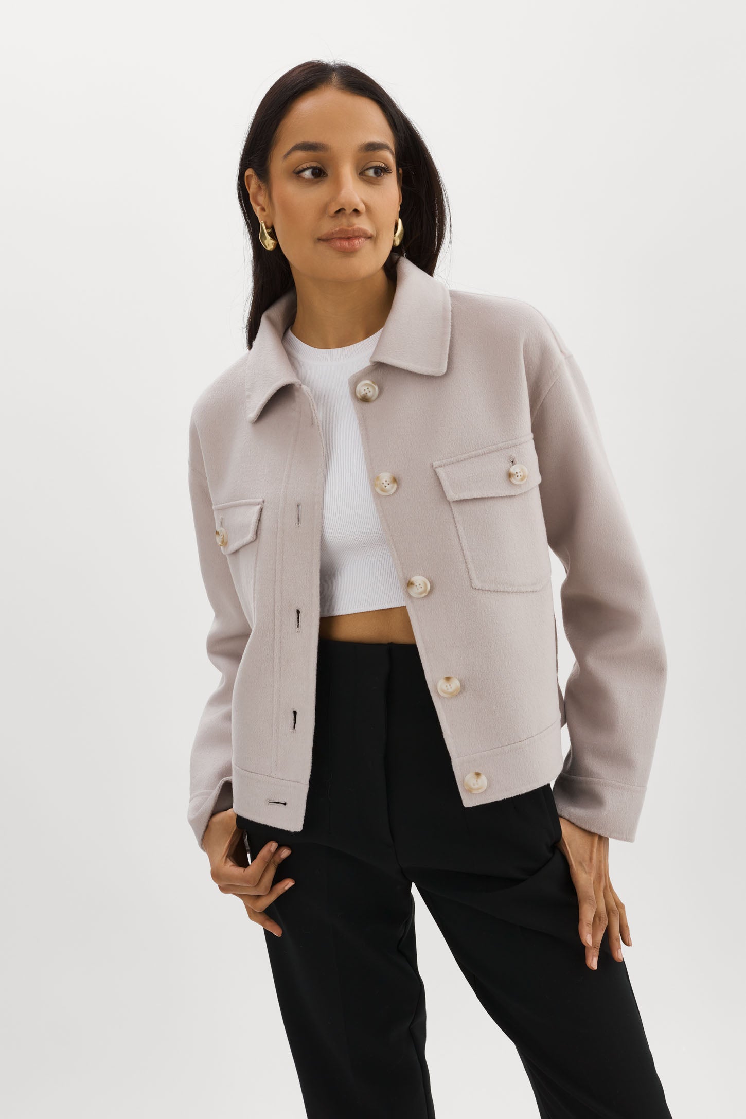 CHRISTINE | Veste en laine