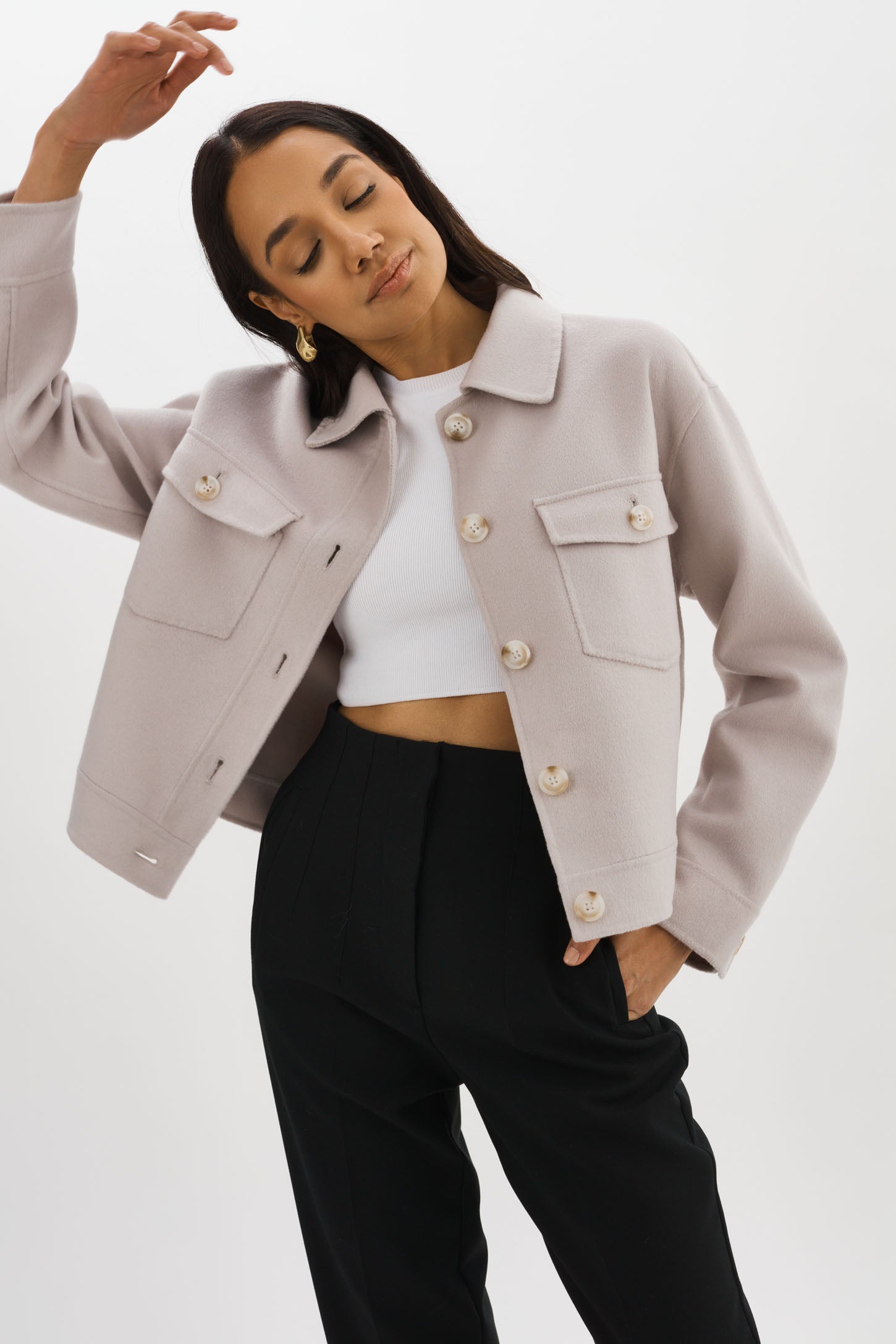 CHRISTINE | Veste en laine