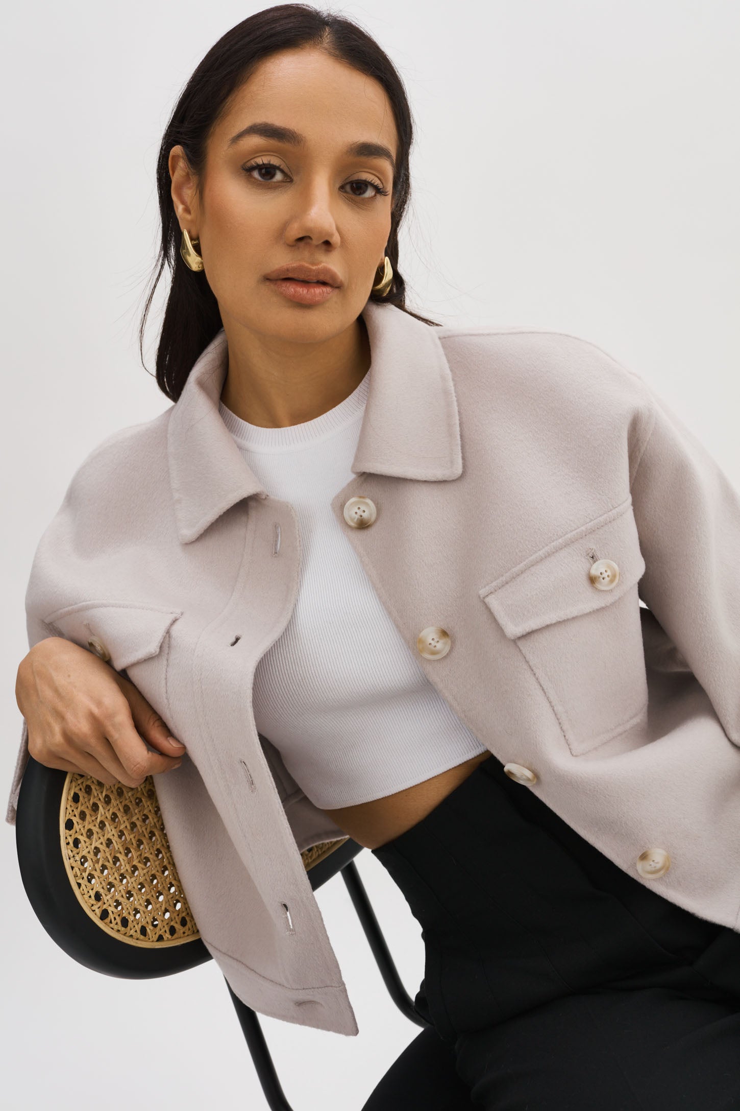 CHRISTINE | Veste en laine