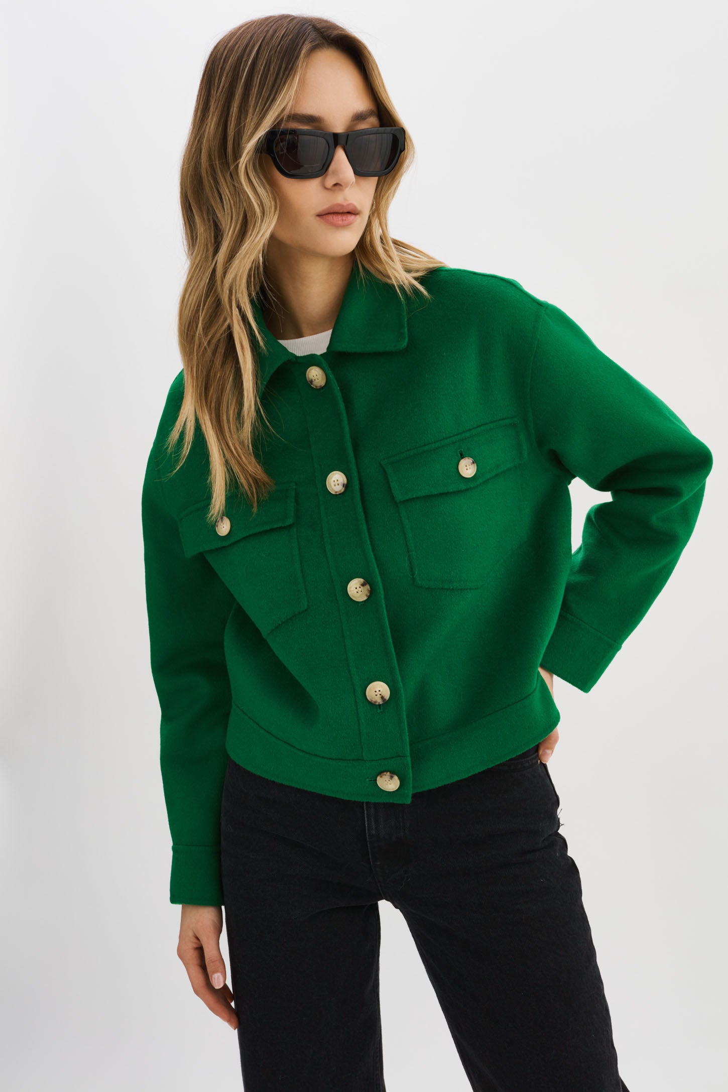 CHRISTINE | Veste en laine
