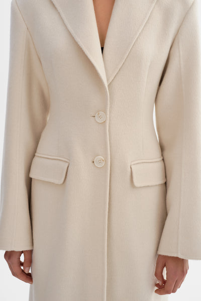 CYNDA | Hourglass Wool Coat