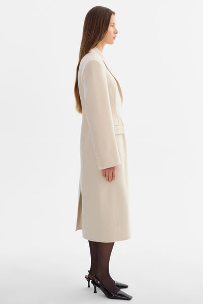 CYNDA | Hourglass Wool Coat