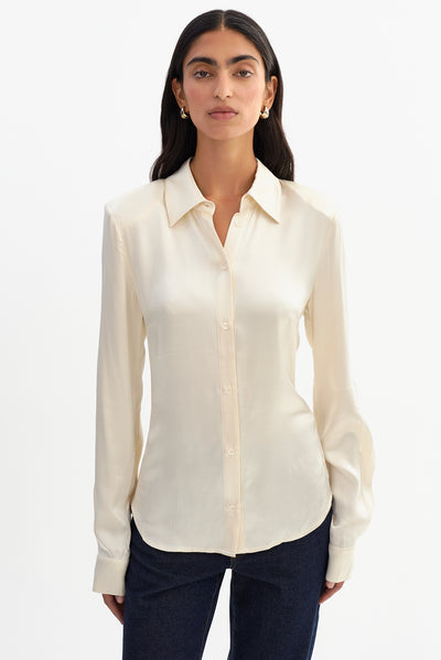 CLARKE | Satin Shirt