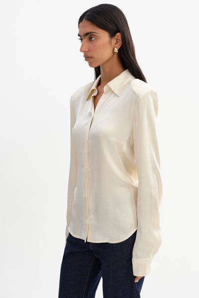 CLARKE | Satin Shirt