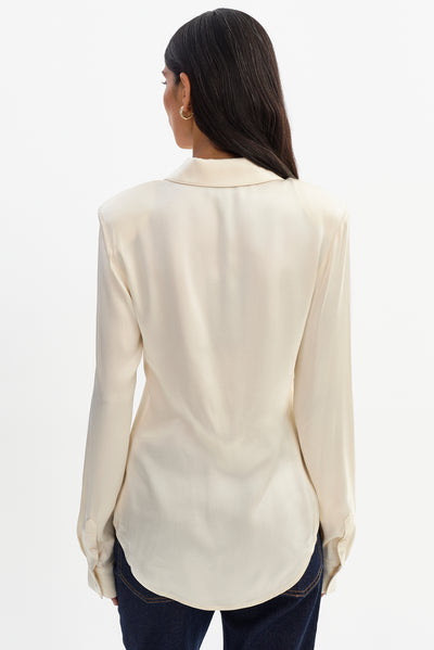 CLARKE | Satin Shirt