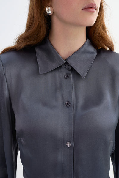 CLARKE | Satin Shirt