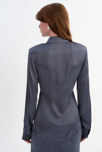 CLARKE | Satin Shirt