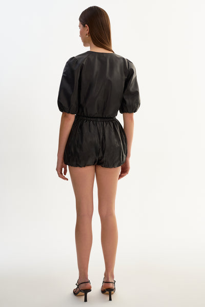 DAISY | Leather Bloomer Shorts