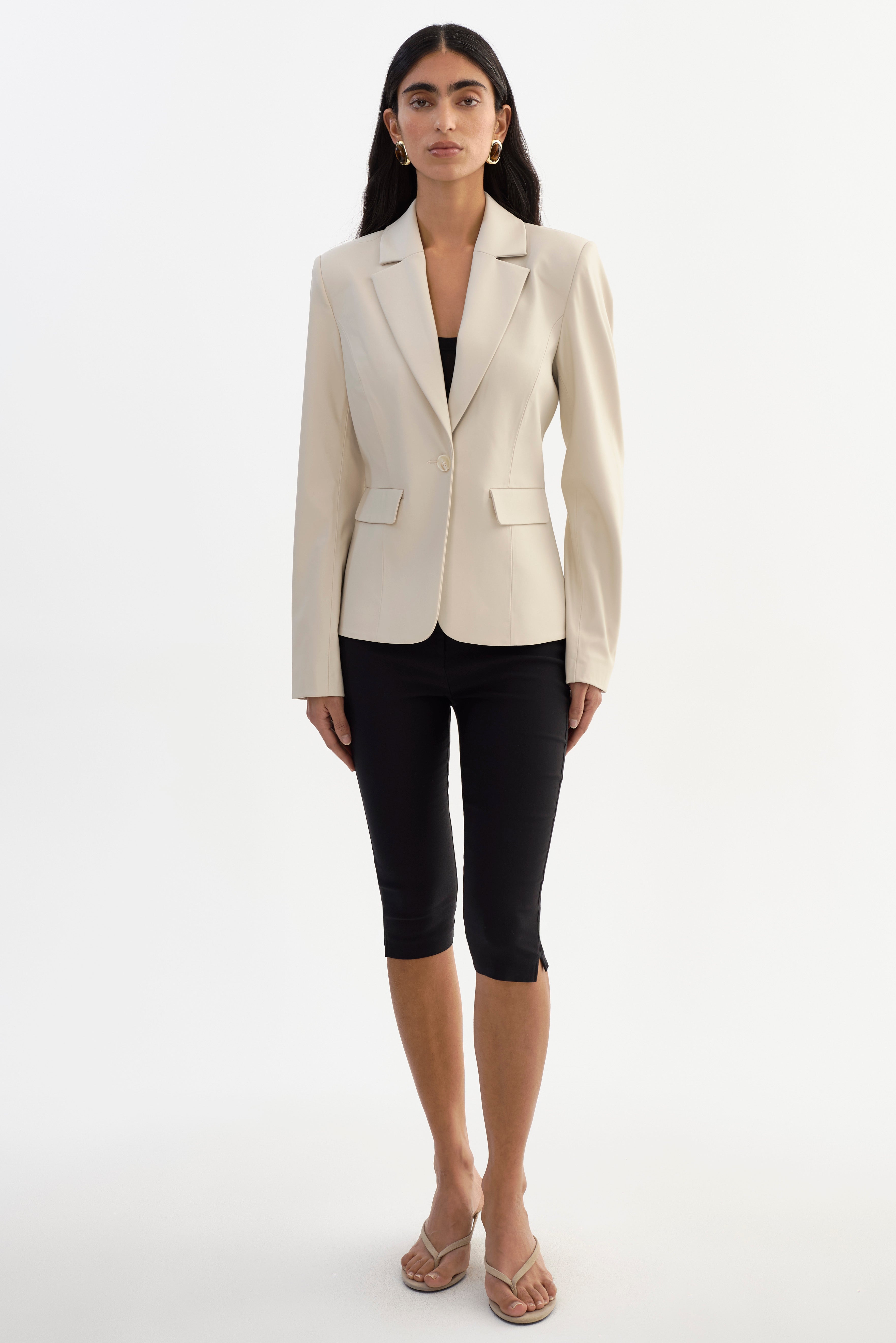 DAVIE | Blazer en similicuir