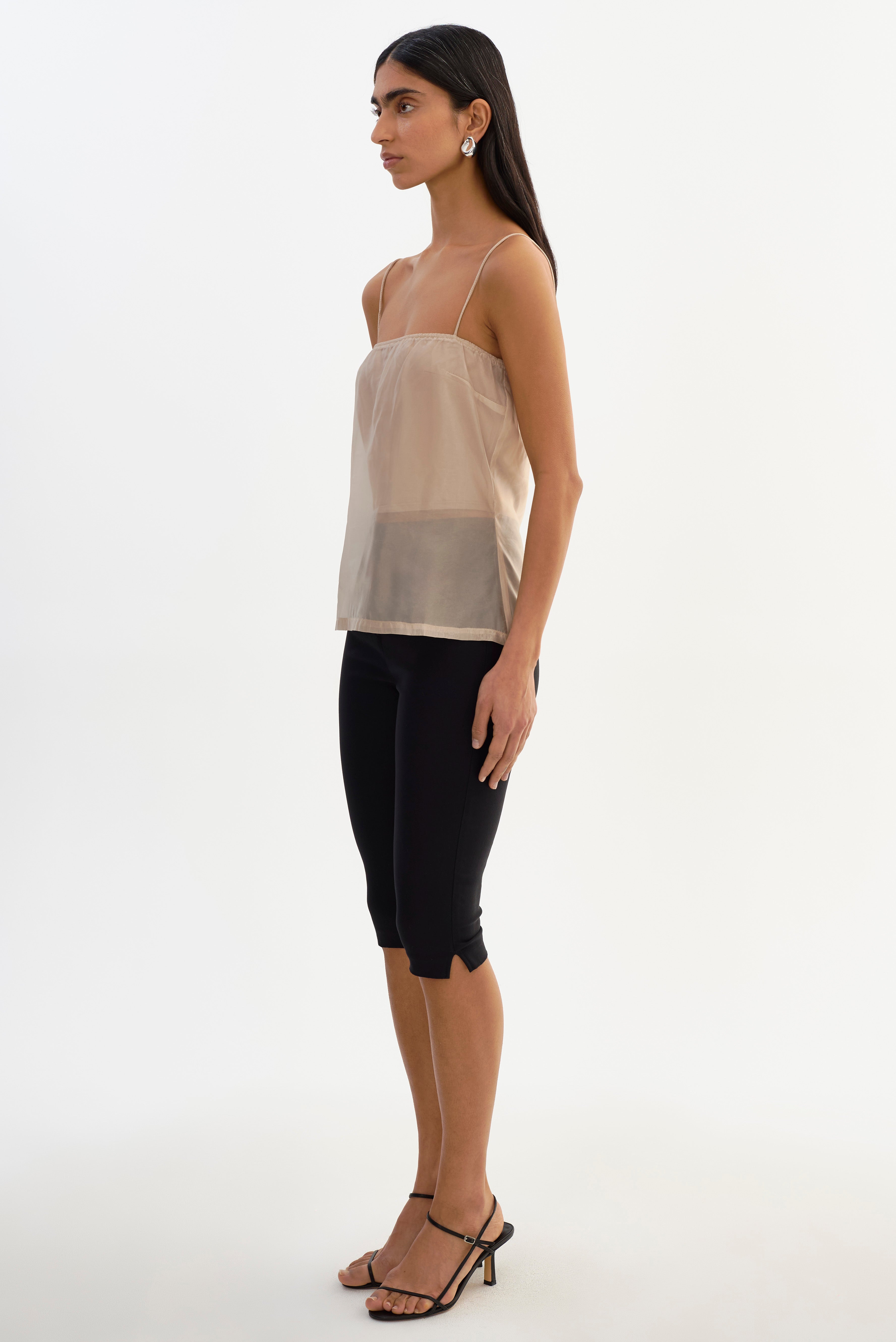 DELPHINE | Haut semi-transparent